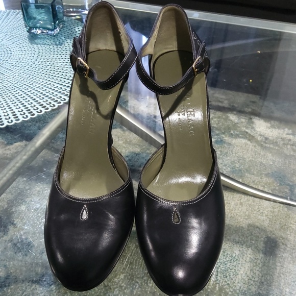 Cole Haan Ankle strap Mary Jane heels sz 7.5 - Picture 2 of 7